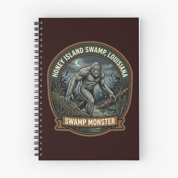 Item preview, Honey Island Swamp, Louisiana – Swamp Monster | National Park Badge Design designed and sold by ElNiro.