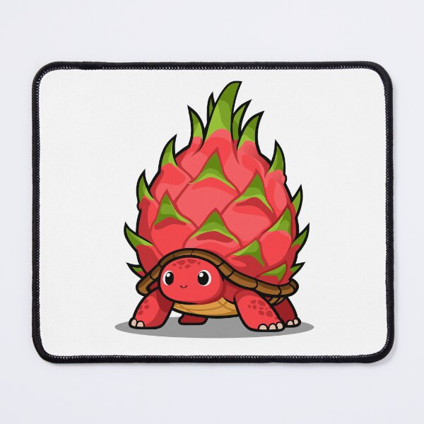 Item preview, Illustration Vector Graphic of Turtle with Dragon Fruit designed and sold by miragebrex.