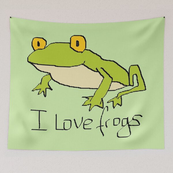 Item preview, poorly drawn frog designed and sold by MoodleDoon.