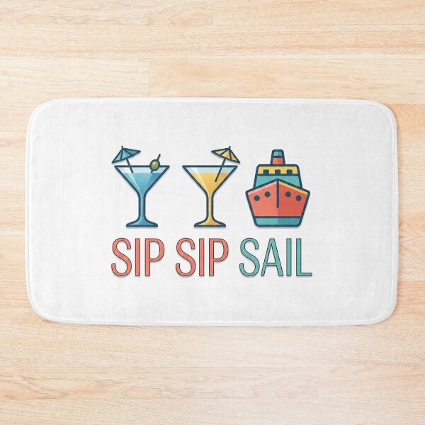 Item preview, Sip Sip Sail designed and sold by MerchViz.