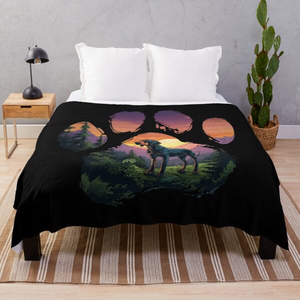 Item preview, Funny Bavarian Mountain Scent Hound Paw Synthwave Mountain Tree Mom Dad Kids designed and sold by rafaeltto.