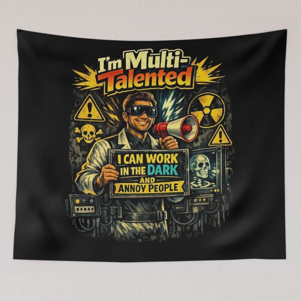 Item preview, I Can Work In The Dark Funny X-Ray Tech Sarcasm designed and sold by Timeless Junction.