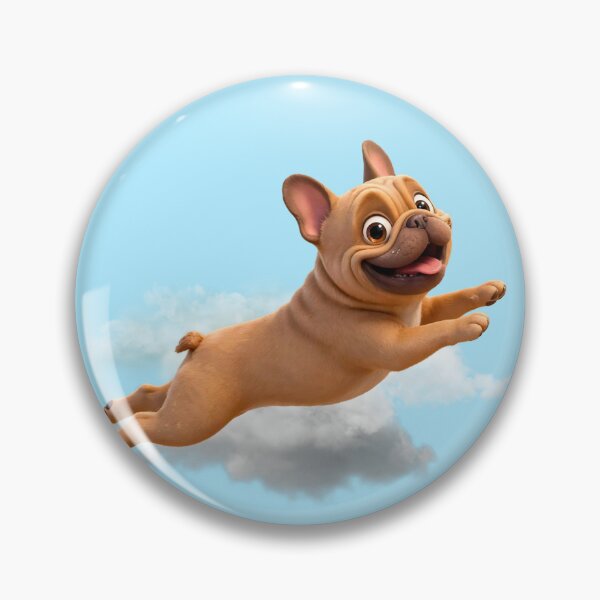 Item preview, French Bulldog. ‘I believe I can fly’ designed and sold by SmARTNiki.