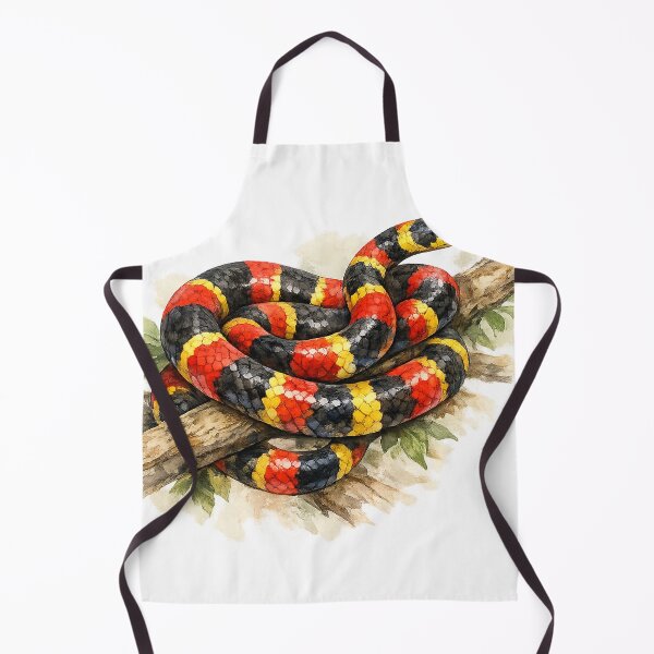 Item preview, Watercolor Coral Snake designed and sold by A Light Worker.