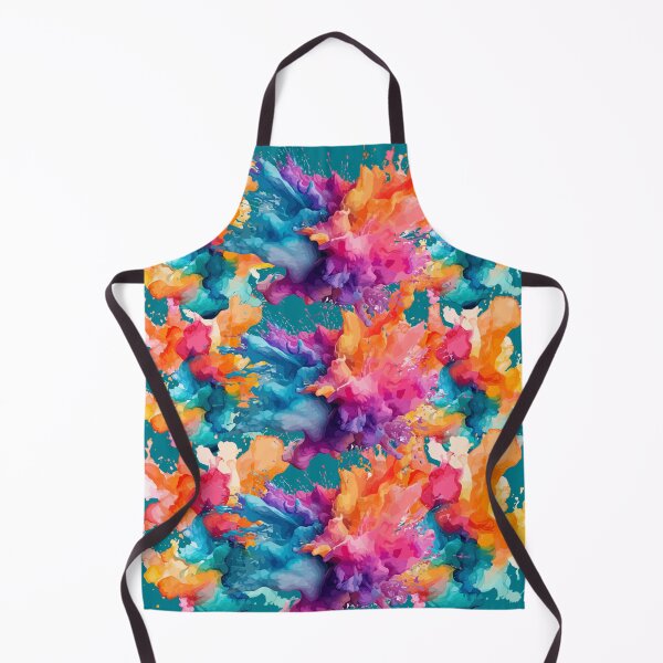 Item preview, Vibrant Colorful Powder Burst | Rainbow Smoke Explosion Pattern designed and sold by Jyoti-Quotes.