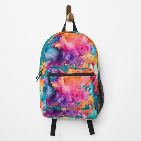 Item preview, Vibrant Colorful Powder Burst | Rainbow Smoke Explosion Pattern designed and sold by Jyoti-Quotes.