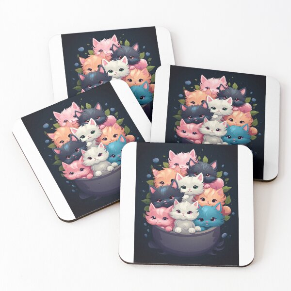 Item preview, Magical Kittens and Cosmic Stardust designed and sold by carlosmartil12.