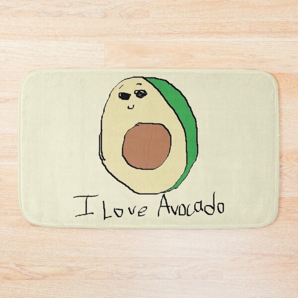 Item preview, poorly drawn avocado designed and sold by MoodleDoon.