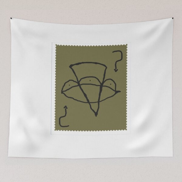 Item preview, Abstract Gaze with Symbols designed and sold by salmaTAGO.