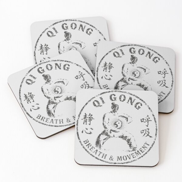 Item preview, Vintage Qi Gong Breath Movement Yin Yang designed and sold by Imaginationbeyond.