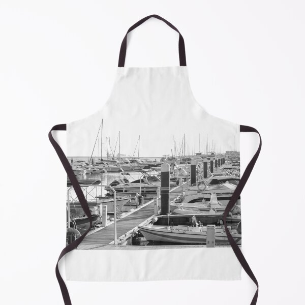 Item preview, Boats Docked at a Marina designed and sold by eddiebarronshop.