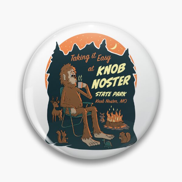 Item preview, Taking It Easy at Knob Noster State Park Bigfoot designed and sold by John Morris Illustration.
