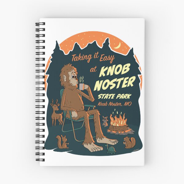 Item preview, Taking It Easy at Knob Noster State Park Bigfoot designed and sold by John Morris Illustration.