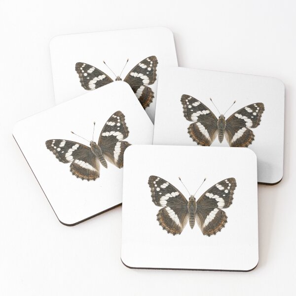 Item preview, Vintage Watercolor White Admiral Butterfly | Botanical Butterfly Illustration designed and sold by Ethereal-Rain.