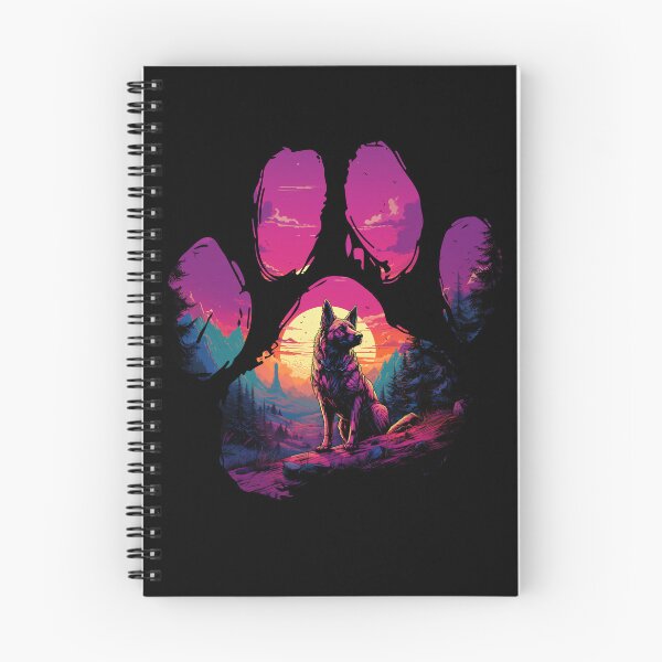 Item preview, Funny Belgian Malinois Paw Synthwave Mountain Tree Mom Dad Kids designed and sold by rafaeltto.