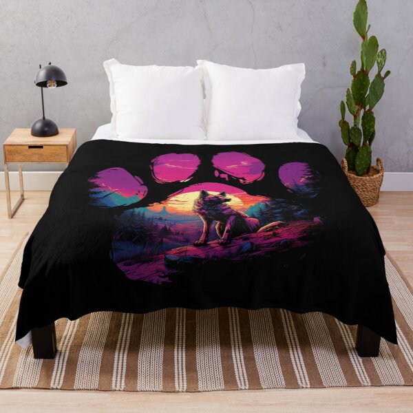 Item preview, Funny Belgian Malinois Paw Synthwave Mountain Tree Mom Dad Kids designed and sold by rafaeltto.