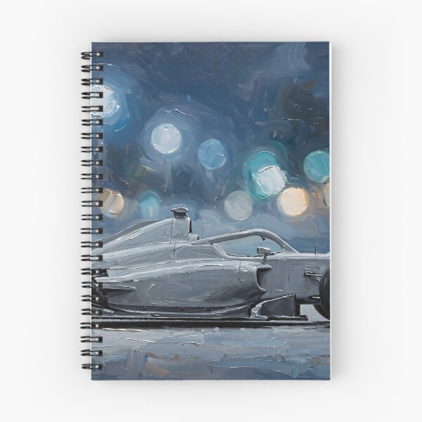 Item preview, Formula Racing Car Oil Painting Night Lights designed and sold by Jozefin's Studio.