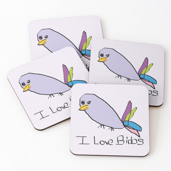 Item preview, poorly drawn bird designed and sold by MoodleDoon.