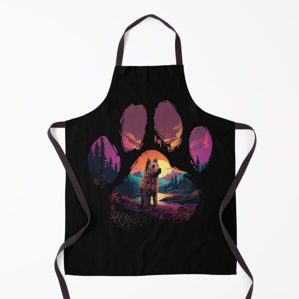 Item preview, Funny Berger Picard Paw Synthwave Mountain Tree Mom Dad Kids designed and sold by rafaeltto.