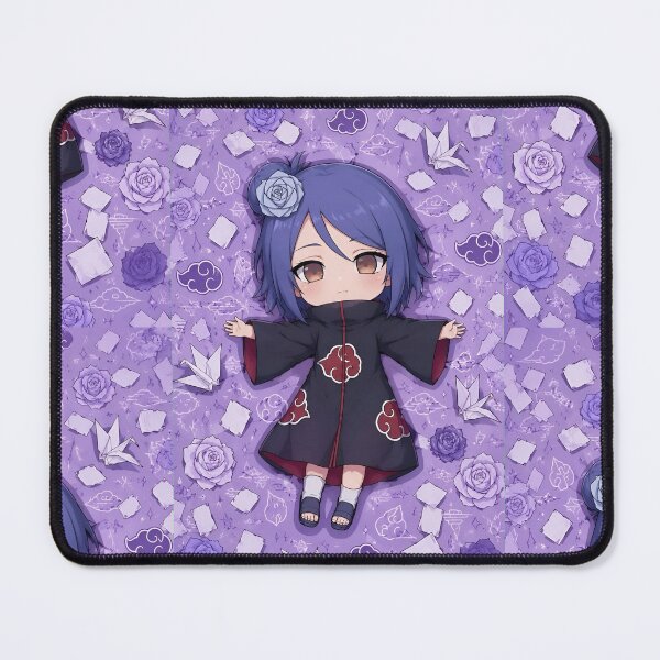 Item preview, Paper Crane Dream Girl – Purple Kawaii Anime Style Fantasy Art Print designed and sold by Dyan4.