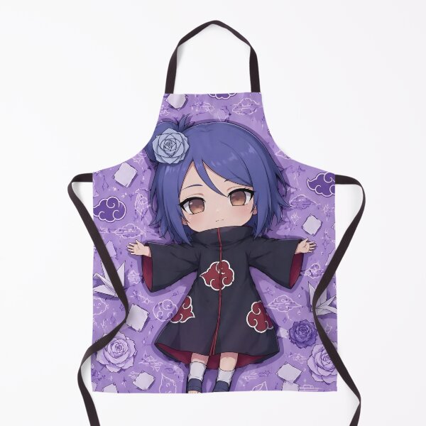 Item preview, Paper Crane Dream Girl – Purple Kawaii Anime Style Fantasy Art Print designed and sold by Dyan4.