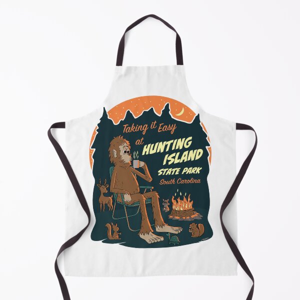 Item preview, Taking It Easy at Hunting Island State Park Bigfoot designed and sold by John Morris Illustration.