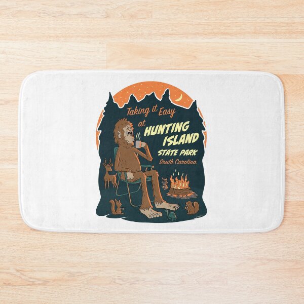 Item preview, Taking It Easy at Hunting Island State Park Bigfoot designed and sold by John Morris Illustration.