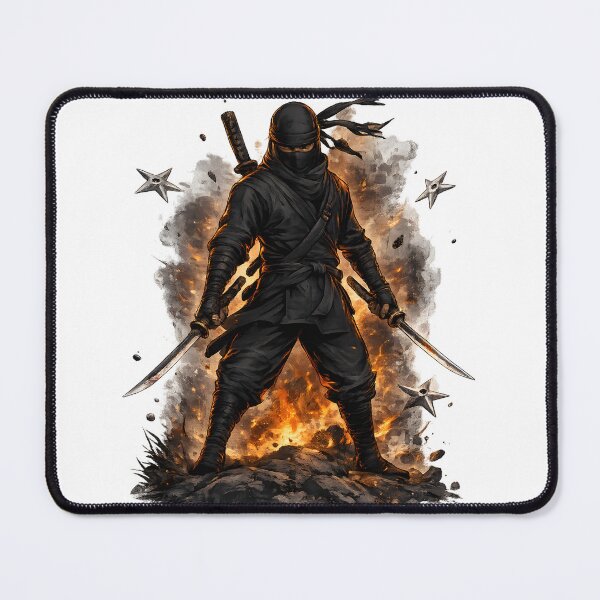 Item preview, Shadow Ninja Dual Katana Warrior designed and sold by CreativeMindsetLab.