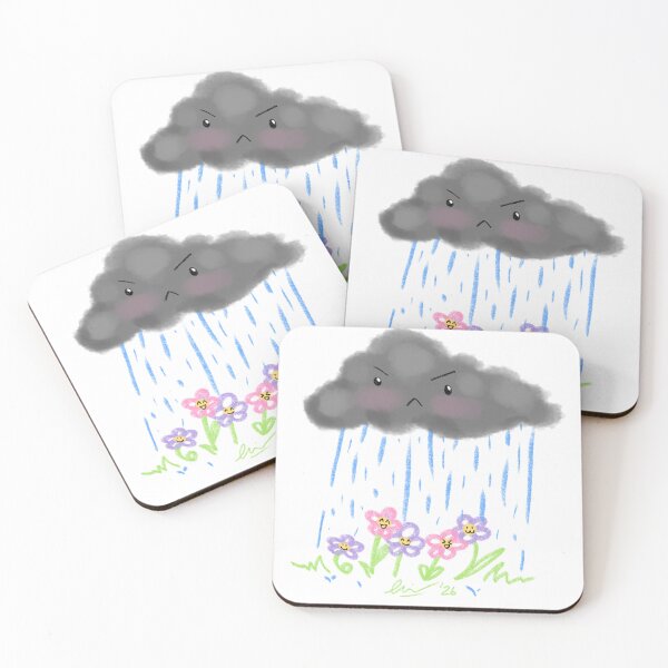 Item preview, Angry cloud designed and sold by lilanxietychan.