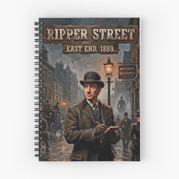 Item preview, Ripper Street Victorian Mystery Fine Art Tribute designed and sold by Art's Diner.