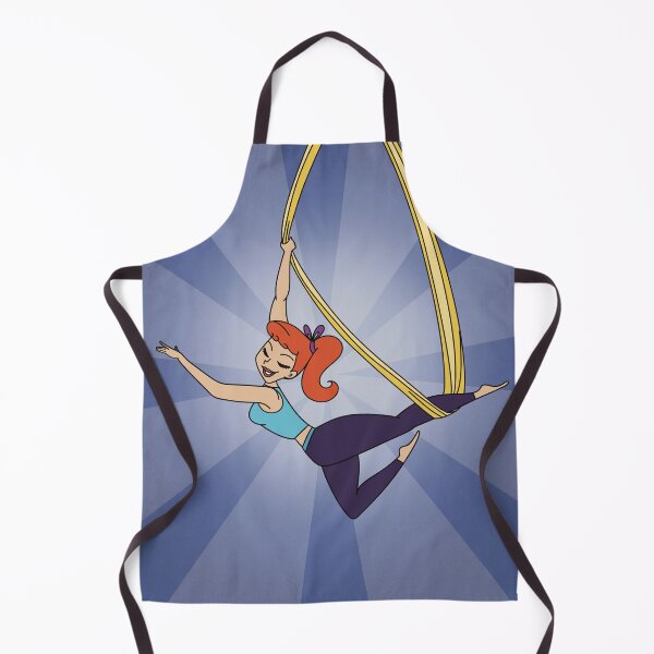 Item preview, Graceful Aerial Sling Artist | Blue Aerial Design designed and sold by Becky-Poppins.