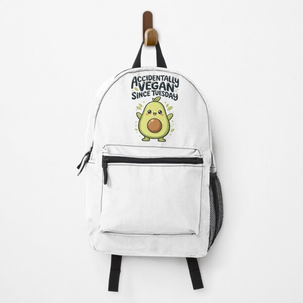 Item preview, Accidentally Vegan Since Tuesday Funny Avocado Cartoon designed and sold by katiecorners.