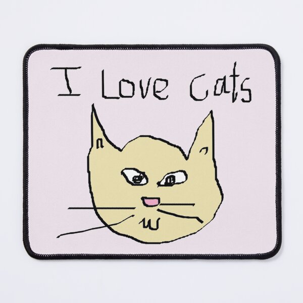 Item preview, poorly drawn cat designed and sold by MoodleDoon.