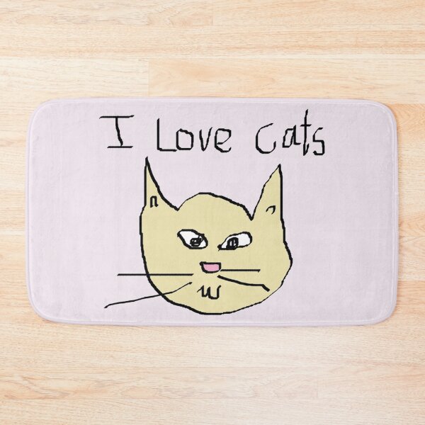 Item preview, poorly drawn cat designed and sold by MoodleDoon.