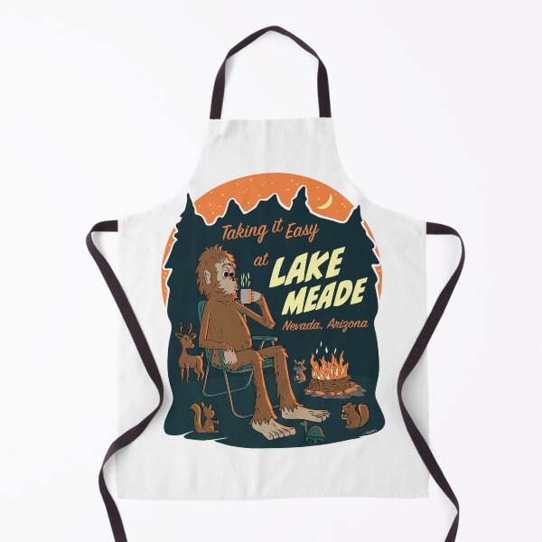 Item preview, Taking It Easy at Lake Meade Bigfoot designed and sold by John Morris Illustration.