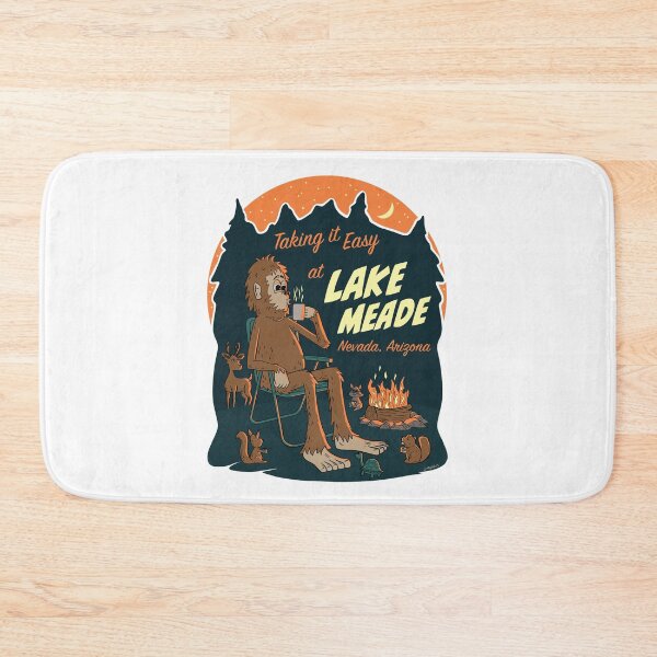 Item preview, Taking It Easy at Lake Meade Bigfoot designed and sold by John Morris Illustration.