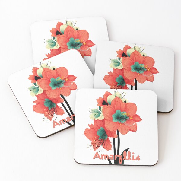 Item preview, Wall Art - Postcard - Amaryllis Bloom Cluster designed and sold by ForeverPrintsOK.