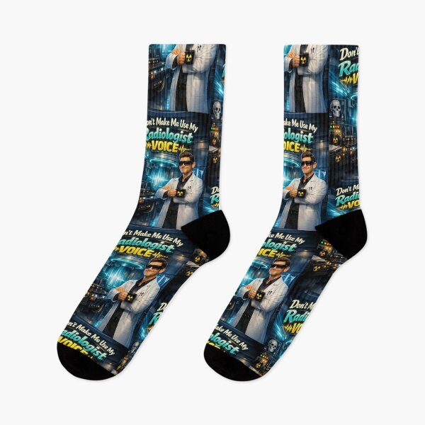 Item preview, Dont Make Me Use My Radiologist Voice Funny XRay Tech designed and sold by Timeless Junction.