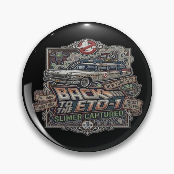 Item preview, Back To The ECTO-1 Ghost Hunter Car designed and sold by beben93.