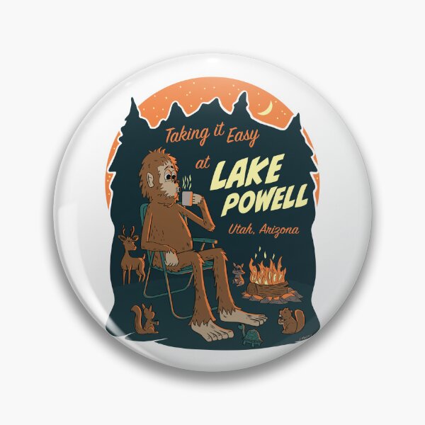 Item preview, Taking It Easy at Lake Powell Bigfoot designed and sold by John Morris Illustration.