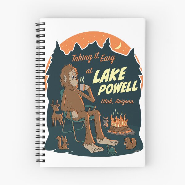 Item preview, Taking It Easy at Lake Powell Bigfoot designed and sold by John Morris Illustration.