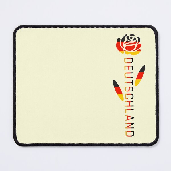 Item preview, Deutschland Rose Flag designed and sold by AuntieShoe.
