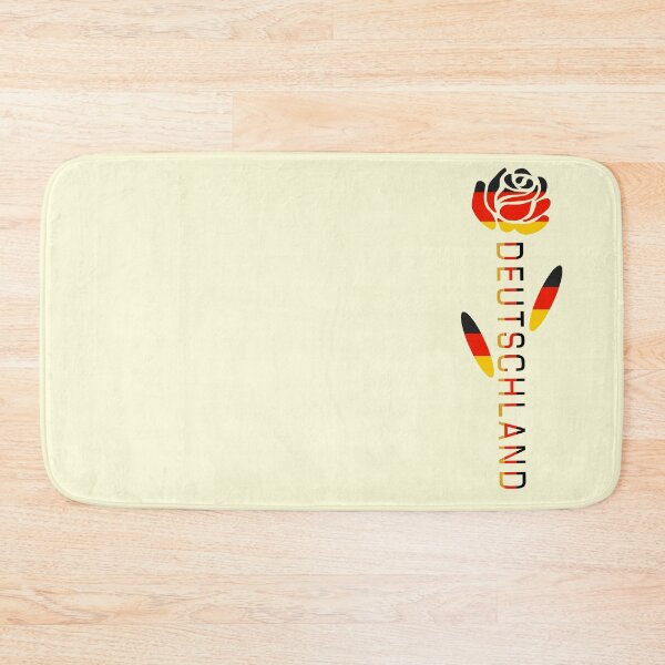 Item preview, Deutschland Rose Flag designed and sold by AuntieShoe.