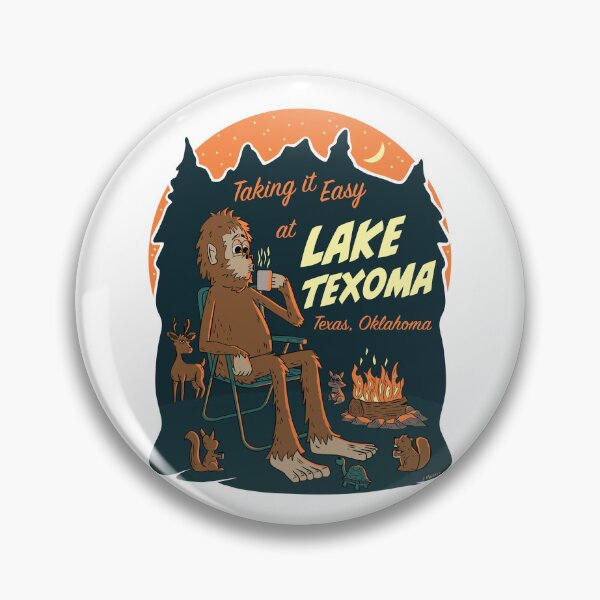 Item preview, Taking It Easy at Lake Texoma Bigfoot designed and sold by John Morris Illustration.