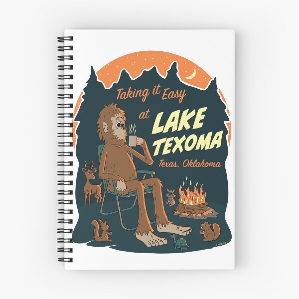 Item preview, Taking It Easy at Lake Texoma Bigfoot designed and sold by John Morris Illustration.