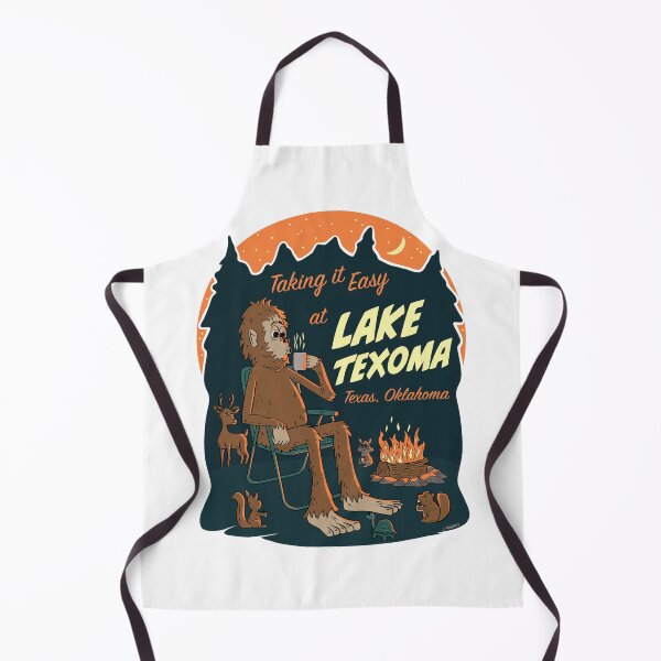 Item preview, Taking It Easy at Lake Texoma Bigfoot designed and sold by John Morris Illustration.