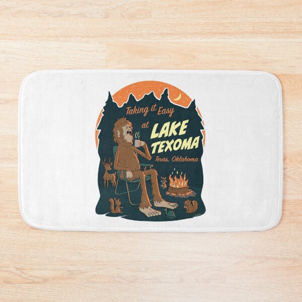 Item preview, Taking It Easy at Lake Texoma Bigfoot designed and sold by John Morris Illustration.