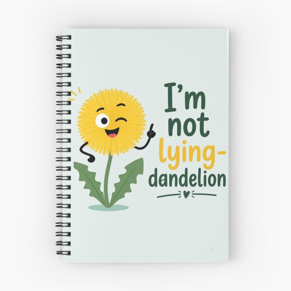 Item preview, I'm Not Lying Dandelion Funny Plant Pun designed and sold by Cerys-GS.
