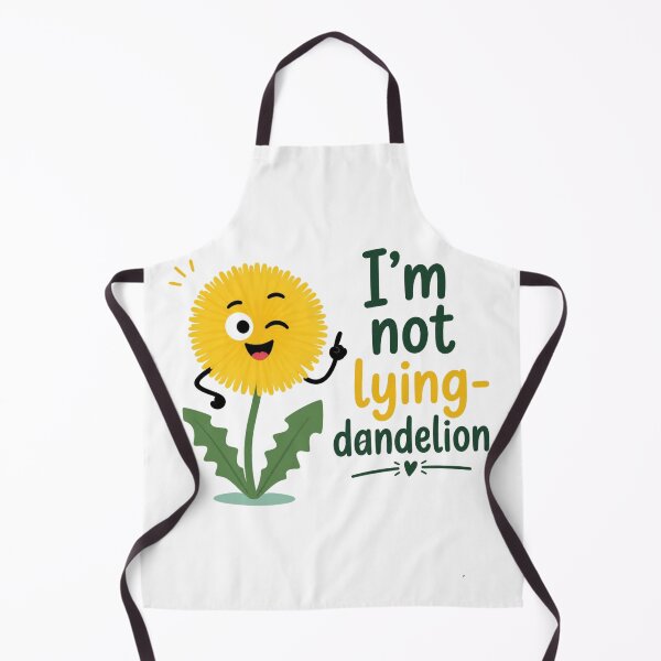 Item preview, I'm Not Lying Dandelion Funny Plant Pun designed and sold by Cerys-GS.