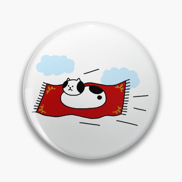 Item preview, a Cat on flying carpet designed and sold by superbaechoo.